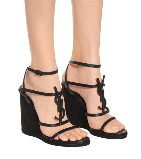 cassandra wedges ysl|CASSANDRA WEDGE ESPADRILLES IN VEGETABLE .